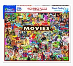 WHITE MOUNTAIN CASSE-TÊTE 1000 PIÈCES (LARGES PIÈCES) - THE MOVIES (LES FILMS) #1338